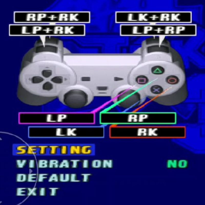 Tekken Key Configuration